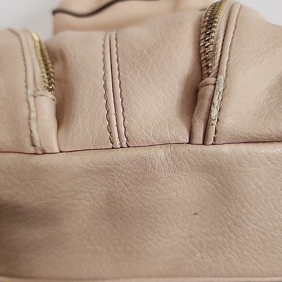 MG Collection Shoulder Bag Congac Lots Of Space - Picture 6 of 12